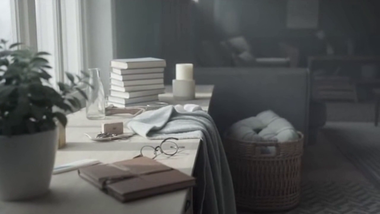 A swept-clean morning corner
